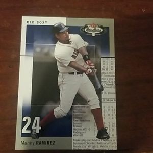 Manny Ramirez 2003 fleer card